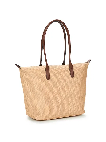 Shopper kabelka Tommy Hilfiger béžová