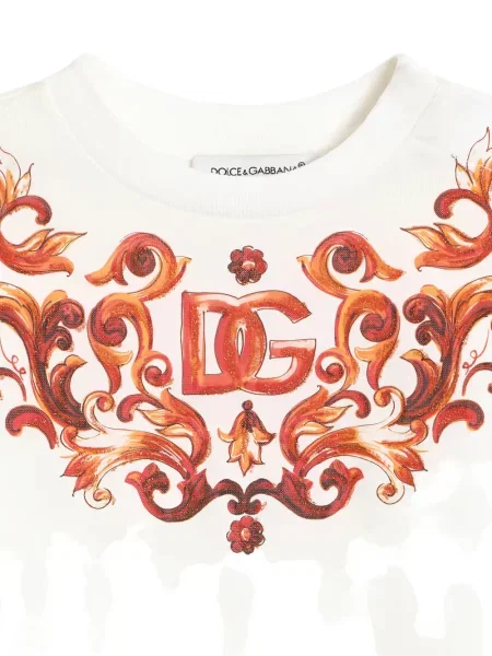 Marškinėliai Dolce & Gabbana balta
