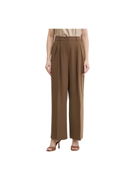 Spodnie Armani Exchange brązowe