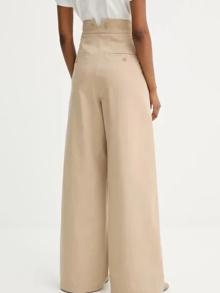 Брюки Weekend Max Mara бежевые