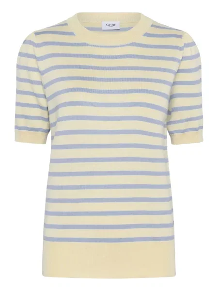 SAINT TROPEZ Pulóver pasztellsárga