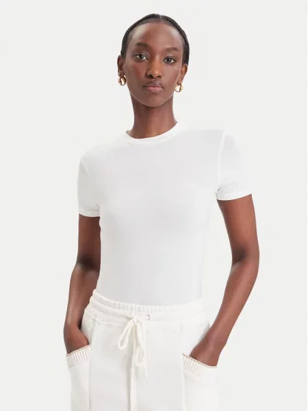 Guess Tricou Crem