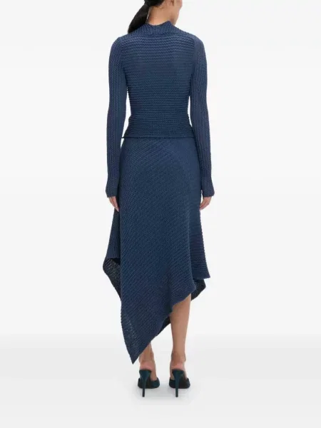 Top Victoria Beckham albastru