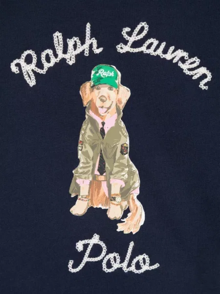 Koszulka polo dziecięca Polo Ralph Lauren niebieska