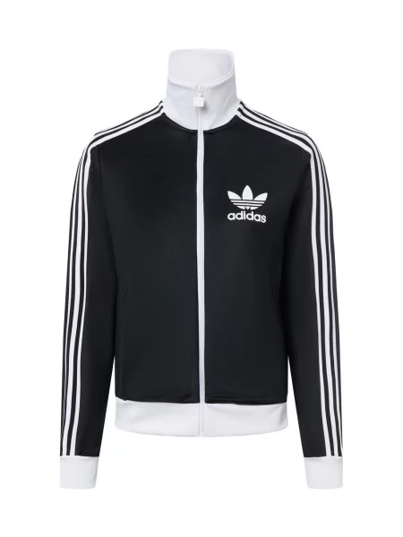Kurtka adidas Beckenbauer Track Top Black/ White M biała