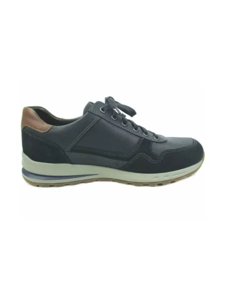 Sneakersy Mephisto zamszowe niebieskie