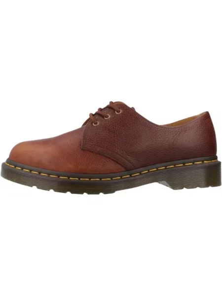 Półbuty Dr. Martens skórzane brązowe