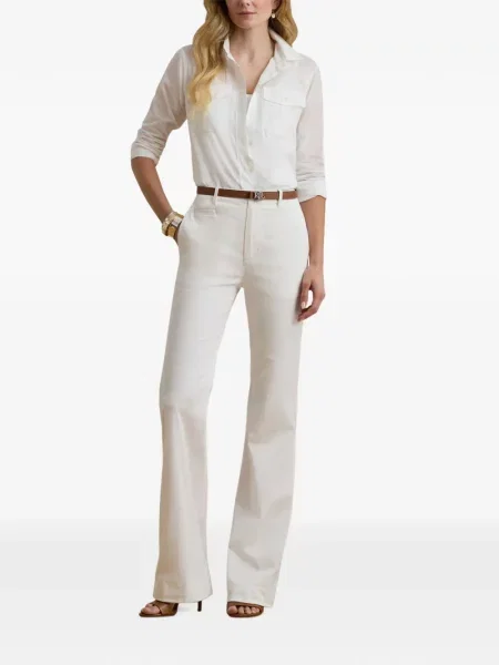 Pantaloni Lauren Ralph Lauren alb