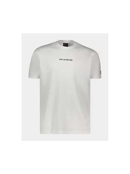 Tricou Paul & Shark alb