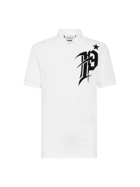 Koszulka polo Philipp Plein biała