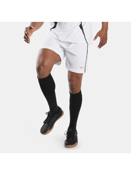 Reebok spodenki piłkarskie Sidewinder WHITE/BLACK Size: białe