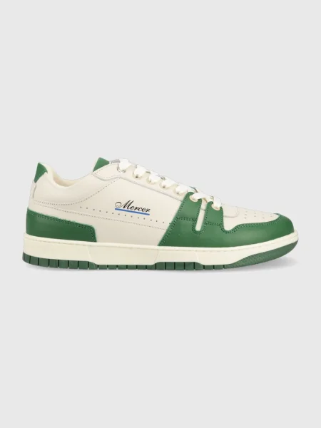 Kožené sneakers boty The Mercer Brand The Brooklyn zelená