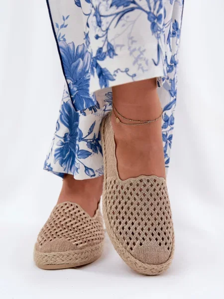 Espadrilky Vinceza béžové