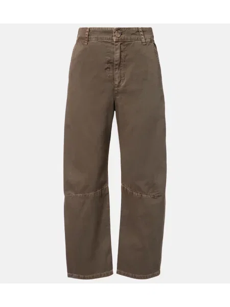 Pantaloni Velvet de catifea maro