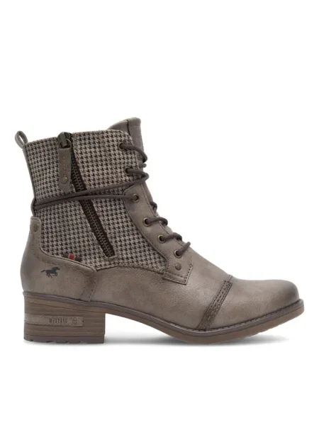 Mustang Зимни обувки сив