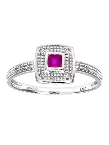 DIAMANT LETERNEL Prsteň strieborná