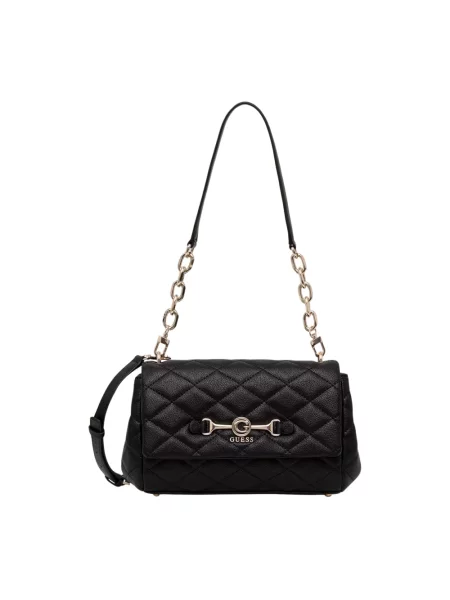 Guess torebka crossbody z imitacji skóry FRANCES czarna