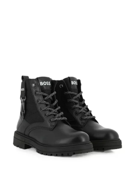 Buty do kostki dziecięce Bosswear czarne
