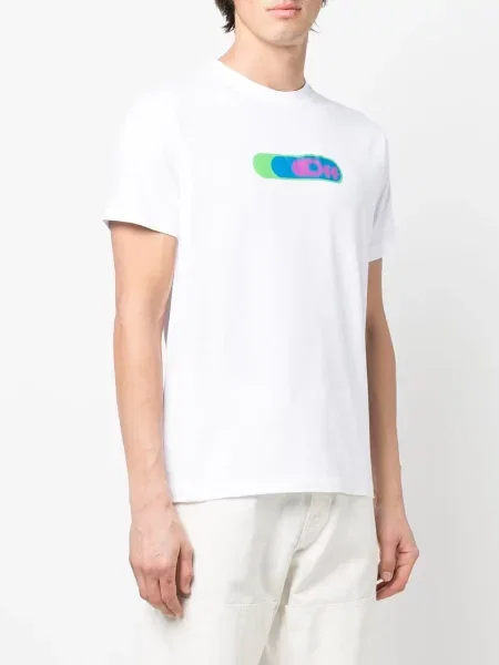 Tricou Off-white cu imagine alb