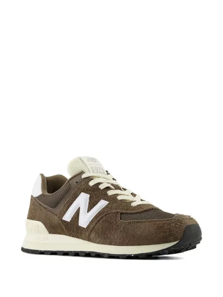 Sneakerși New Balance 574 maro