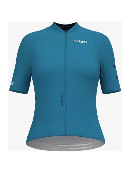 Koszulka rowerowa Bioracer Icon krótki rękaw jasnoniebieska M niebieska