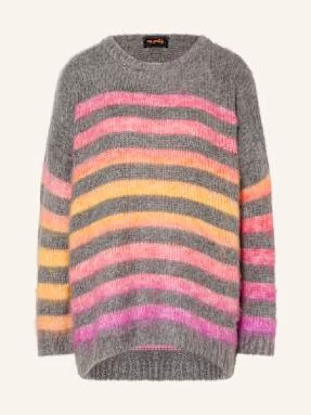 Miss Goodlife Sweter Z Dodatkiem Alpaki grau szary