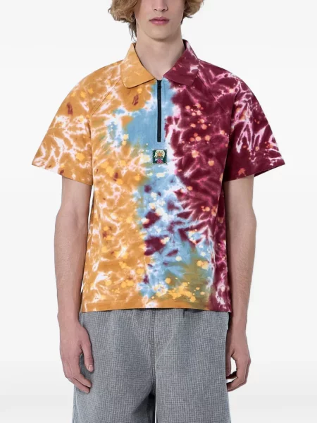 Gulerat tricou polo Brain Dead cu legături portocaliu