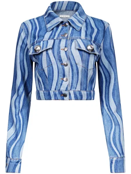 Kurtka jeansowa Area niebieska