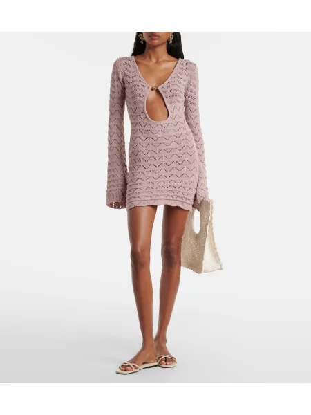 Rochie Bananhot tricotate roz