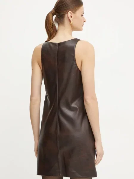 Сукня Pinko mini пряма коричневий
