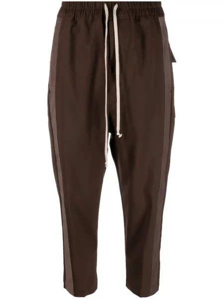 Cropp pantaloni Rick Owens cu dungi maro