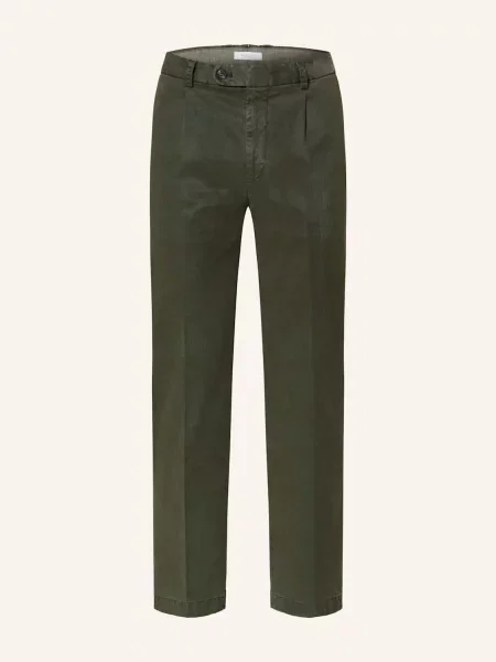 Boglioli Chinosy Regular Fit gruen