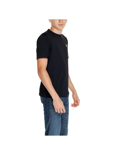 Emporio Armani Majica zlatna crna