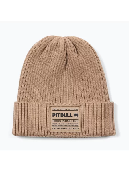 Шапка зимова Pitbull Beanie Dock sand