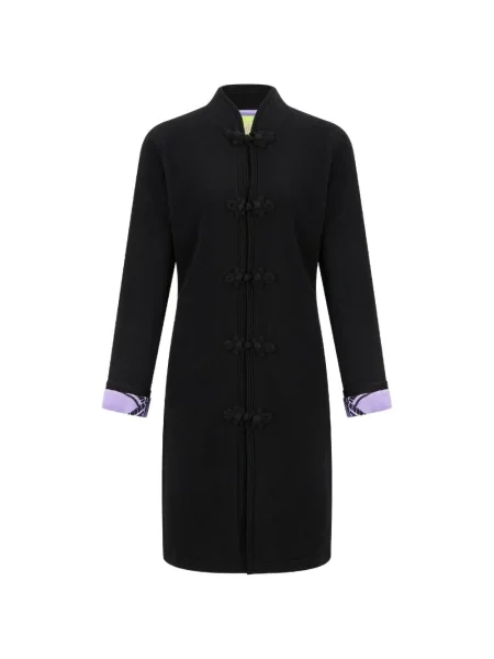 Cardigan Shanghai Tang din cașmir negru