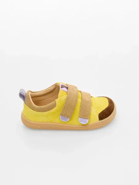Детские кроссовки Osik Barefoot желтые