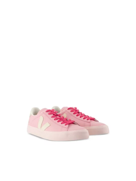 Sneakersy Veja Campo skórzane różowe