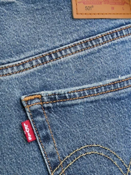 Levi's Дънки CROP LIGHTWEIGHT синьо