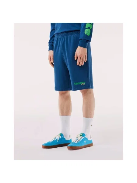 Spodenki Lacoste Modern Logo granatowe S niebieskie