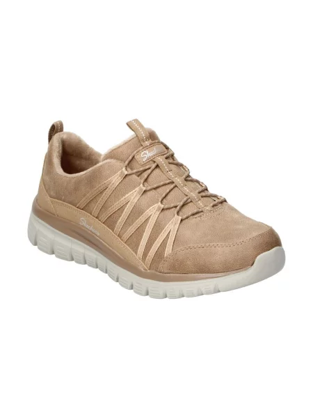 Félcipő Skechers barna