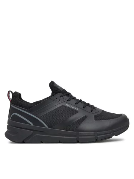 Tommy Hilfiger Laisvalaikio batai Modern Comfort Run Mix juoda