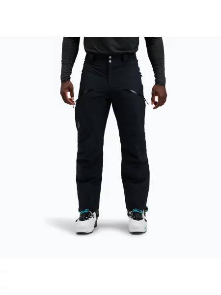 Lyžařské kalhoty Black Diamond Recon Insulated black černé