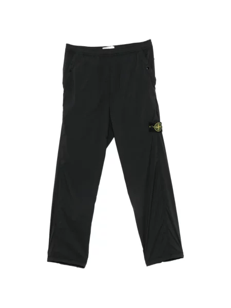 Pantaloni Stone Island cu strasuri alergare negru