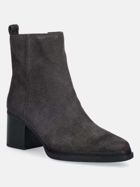 MICHAEL Michael Kors cizme din piele întoarsă Lex cu drept maro