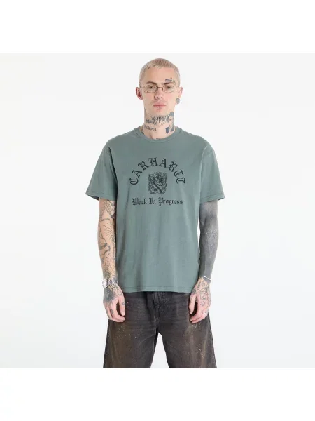 Tričko Carhartt WIP S/S Coat Of Arms T-Shirt UNISEX Velvet Green XS zelené