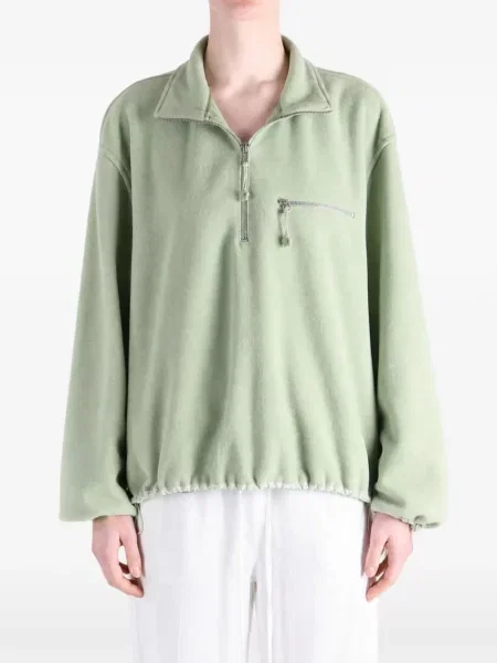 Top Cecilie Bahnsen cu cordon verde