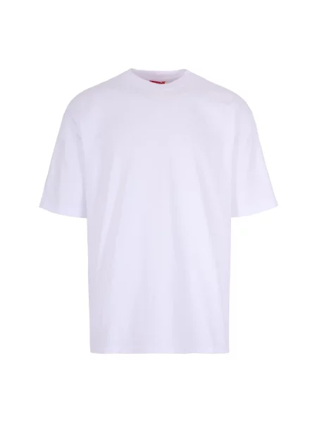 Diesel t-shirt T-BOGGY-MEGOVAL-D czarny wzorzysty biała