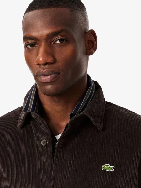 Рубашка Lacoste коричневая