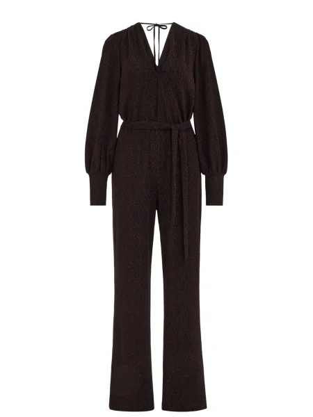 WE Fashion Kezeslábas fekete