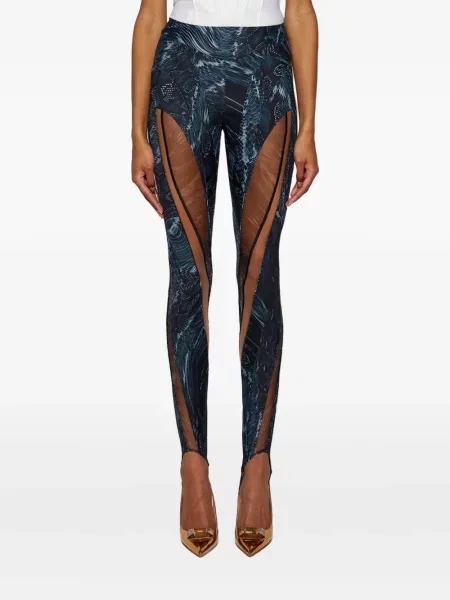 Leggings Mugler gri